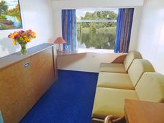 Vista Rousse Außenkabinen - 2-Bett Oberdeck achtern